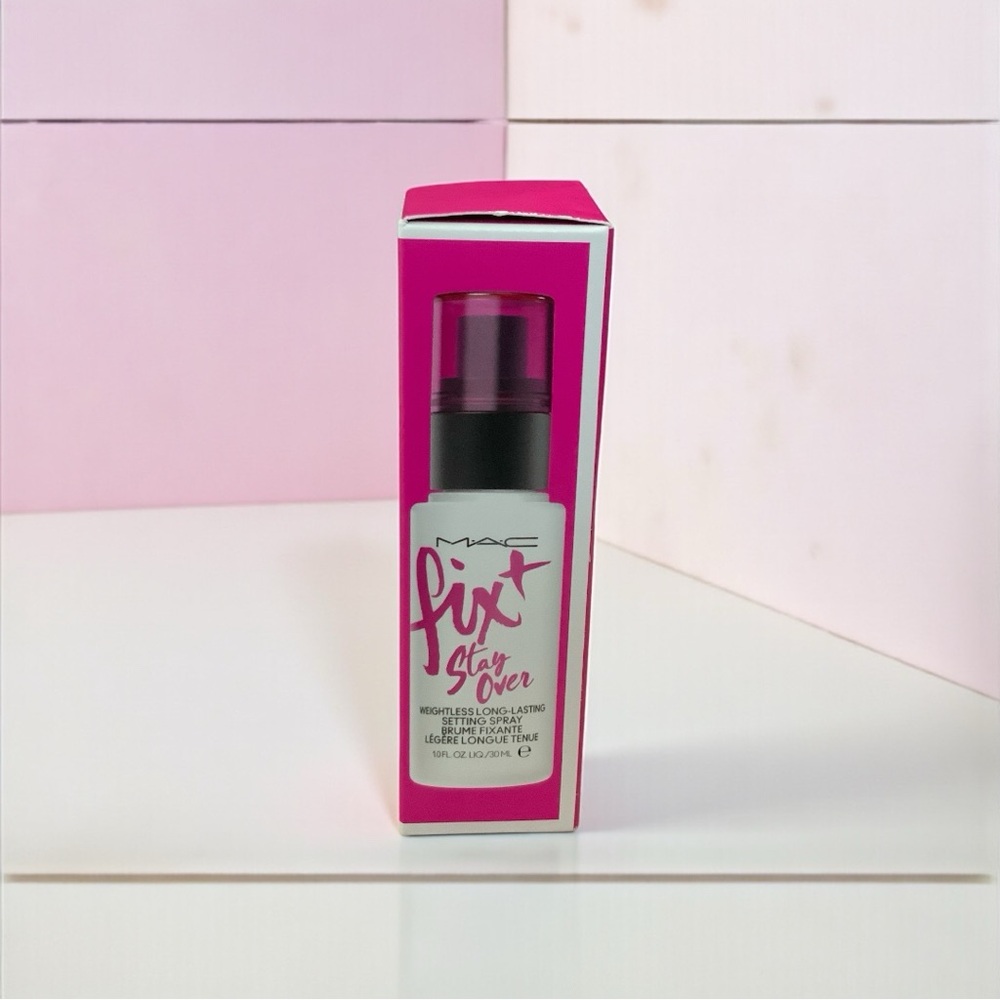 MAC Cosmetics Fix+ Stay Over Setting Spray - Alcohol Free-1.0 fl oz-MSRP $18